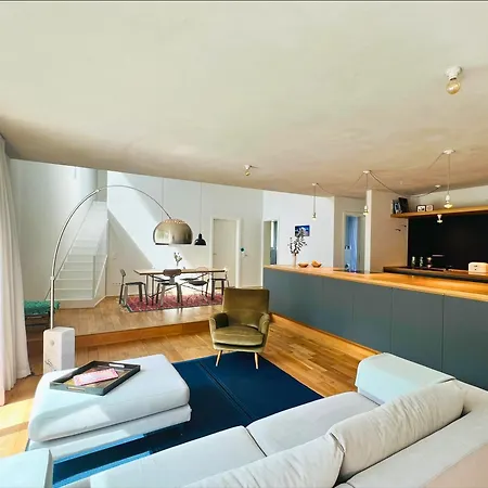 Garten-maisonette Am Und Loft Am Mit Dachterrasse Lejlighed