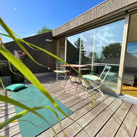 Garten-maisonette Am Und Loft Am Mit Dachterrasse * 塞弗尔德