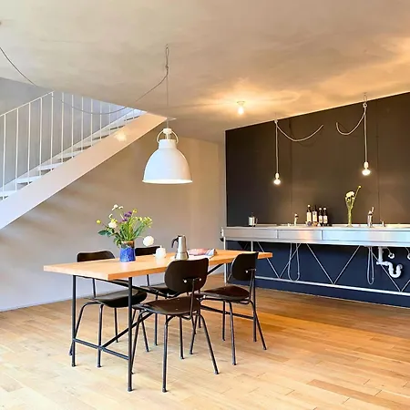 Garten-maisonette Am Und Loft Am Mit Dachterrasse 公寓 塞弗尔德