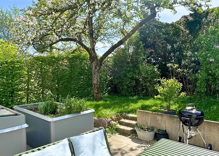 Garten-maisonette Am Und Loft Am Mit Dachterrasse 아파트 제펠트